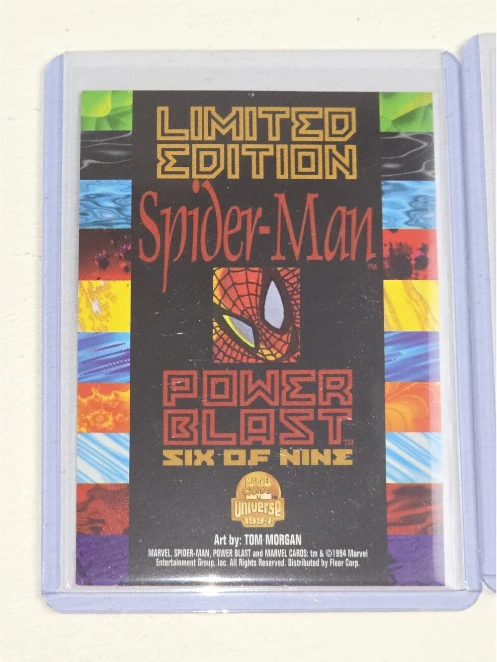 1994 SPIDER-MAN POWERBLAST #6 & Impel Holgram FOIL Card Lot